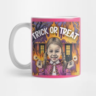 Halloween’s Mischievous Blaze Mug